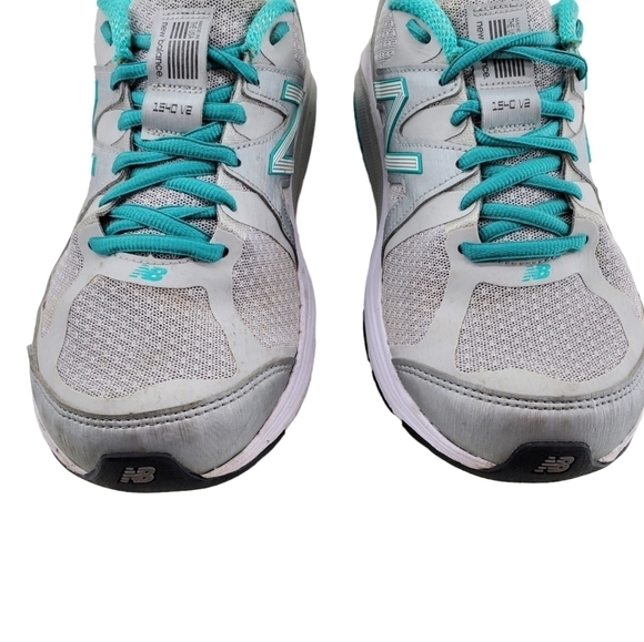 New Balance 1540v2 Shoes Womens sz 9 D Gray Green Teal Athletic Running USA Made - Picture 8 of 14
